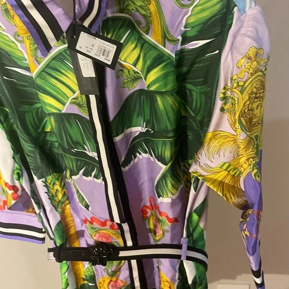 Versace Dress size 44 (8) Abito Donna Tessuto - Picture 6 of 15